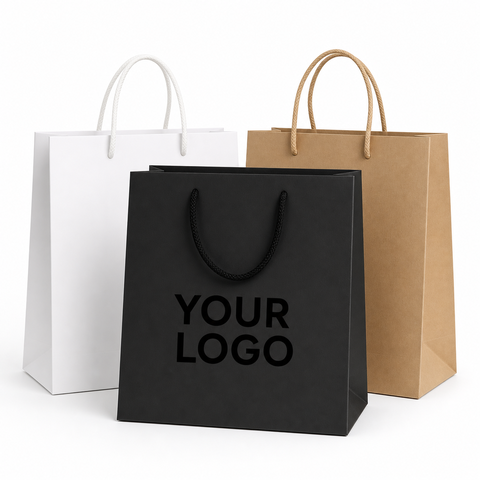 Custom Paper Bags - custom custom paper bags with your logo