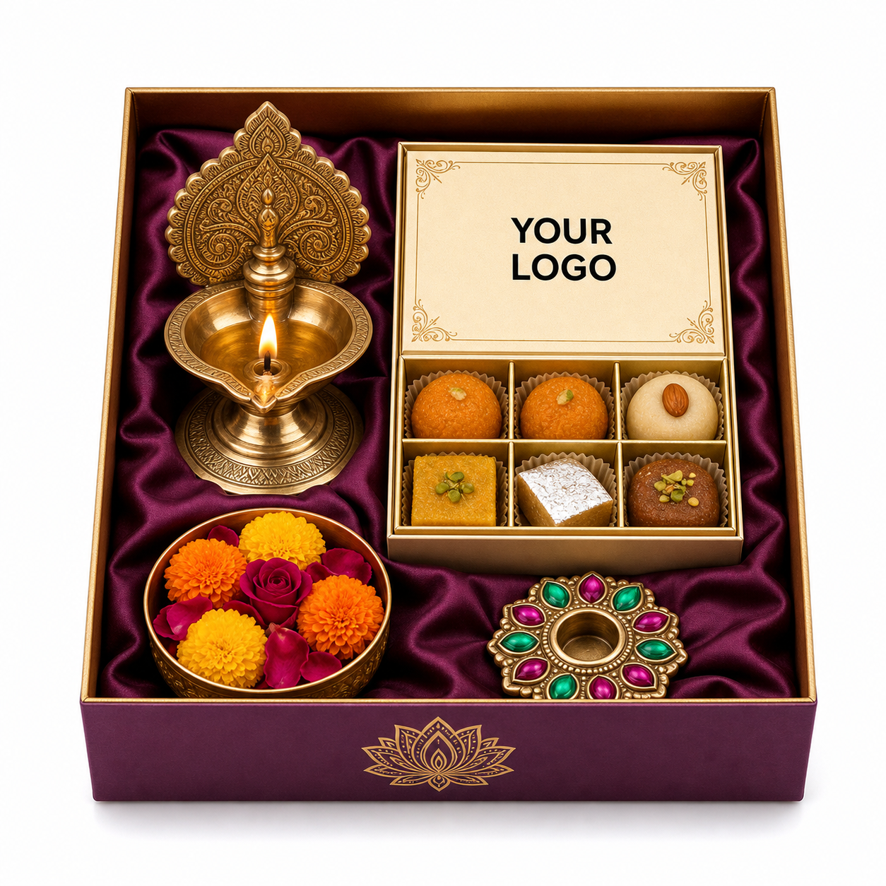 Deepavali Gift Set - custom deepavali with your logo