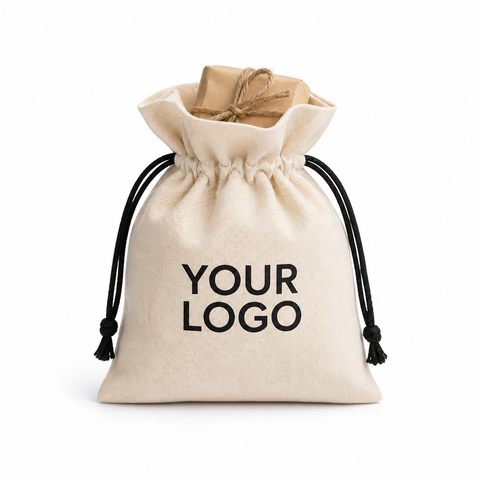 Drawstring Gift Pouch - custom drawstring gift pouches with your logo