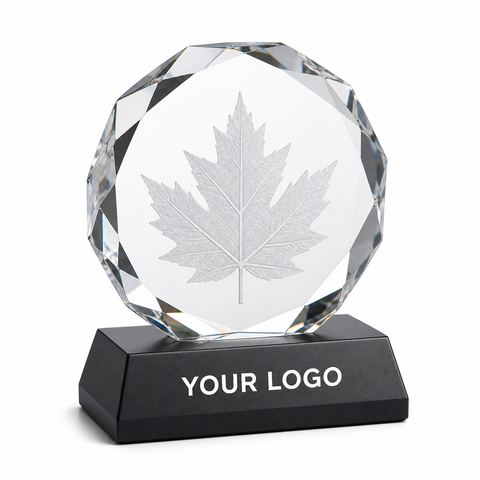 Crystal Paperweight - custom paperweights with your logo