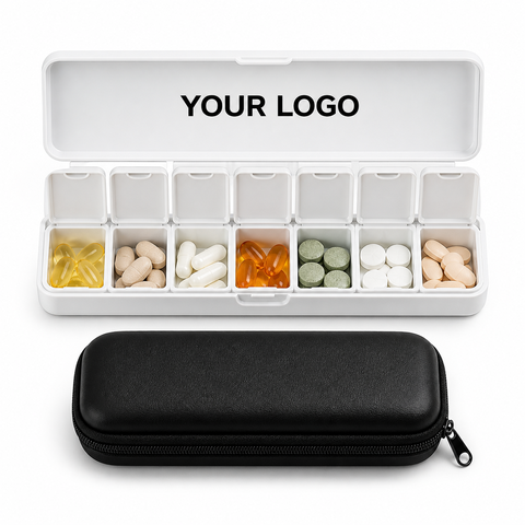 Pill Box - custom pill boxes with your logo