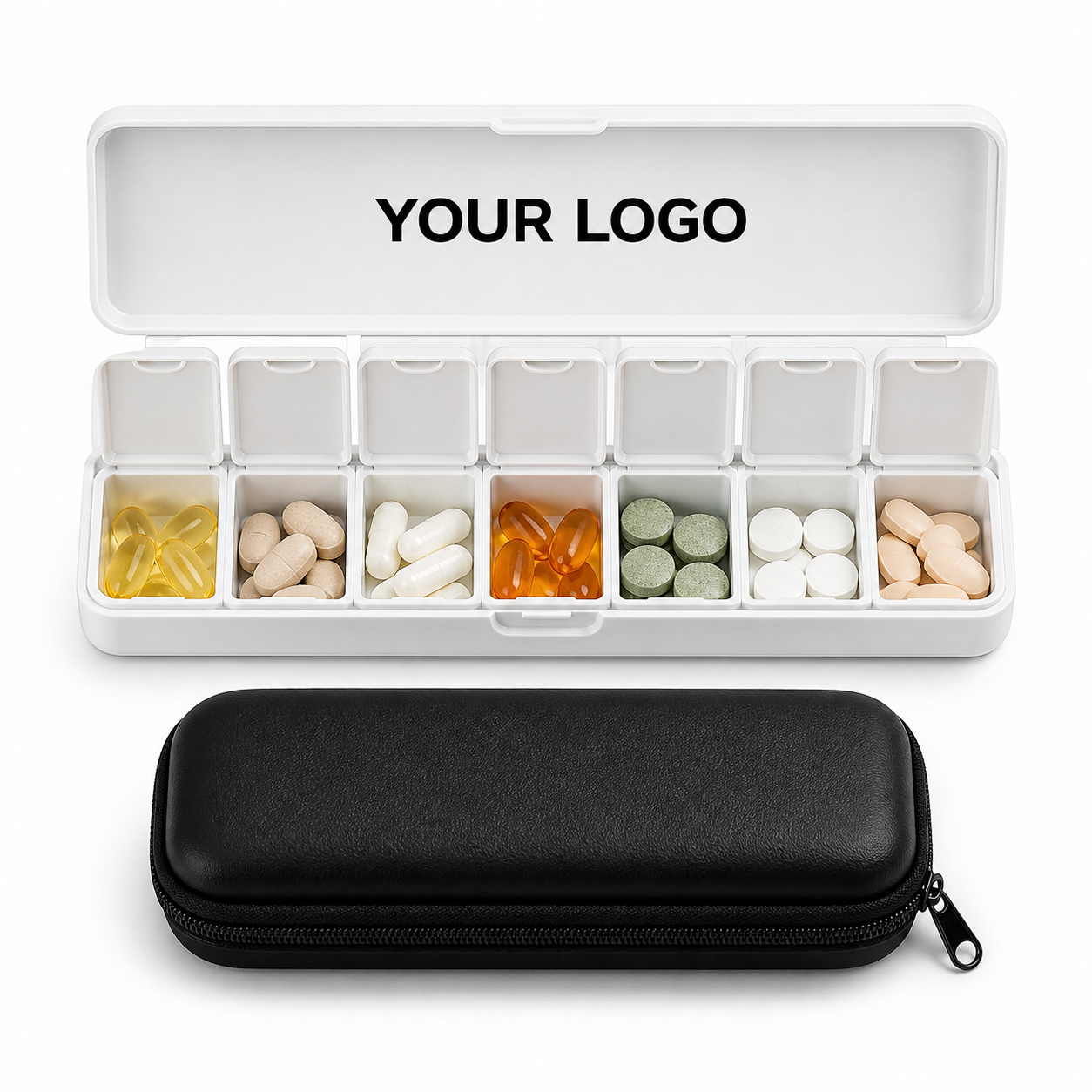 Pill Box - custom pill boxes with your logo