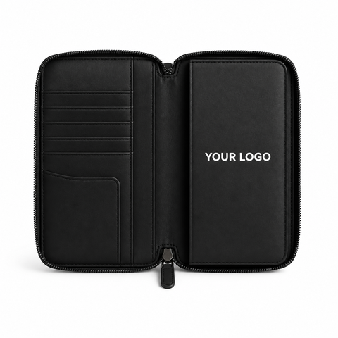 Zip Travel Wallet - custom travel wallets with your logo